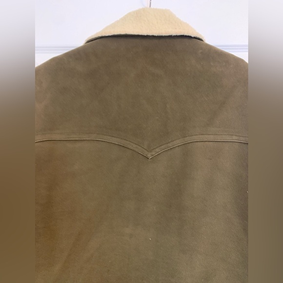 Vintage Brill Bros Golden Thread Sherpa Lined Men’s Coat, 42 - Picture 5 of 7